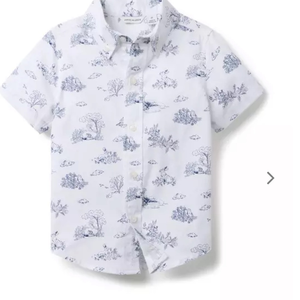 NWT - Janie and Jack Easter Bunny Shirt